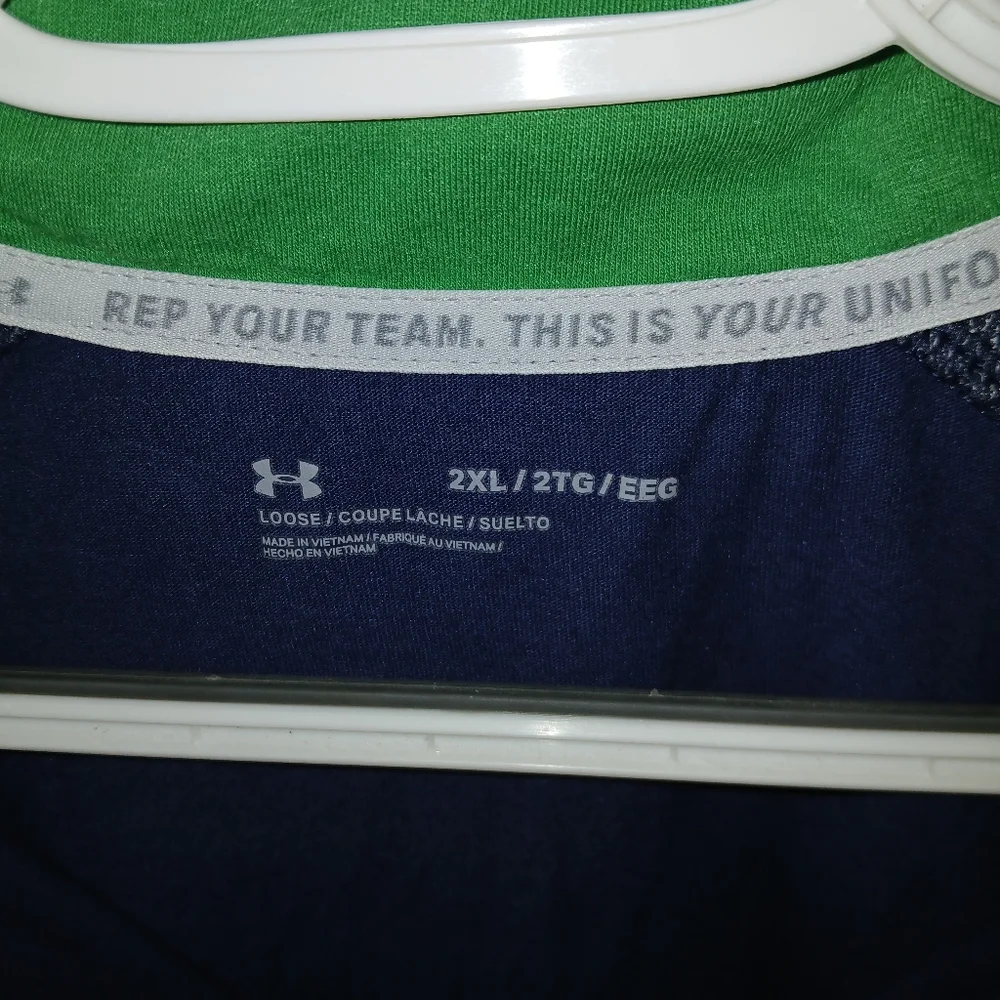XXL Under Armour Norte Dame golf Spring jacket. - Picture 2 of 4
